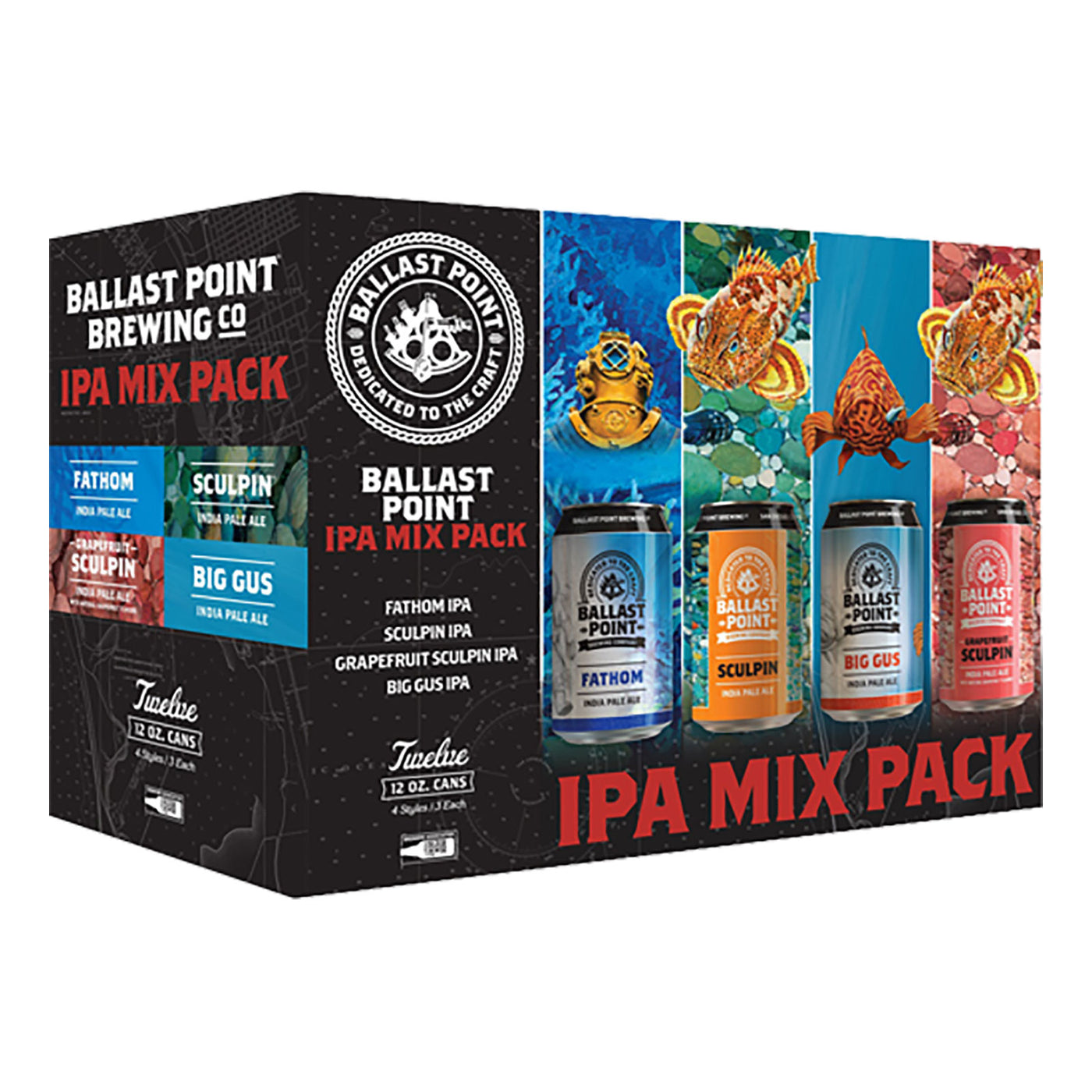 Ballast Point IPA Mix Pack