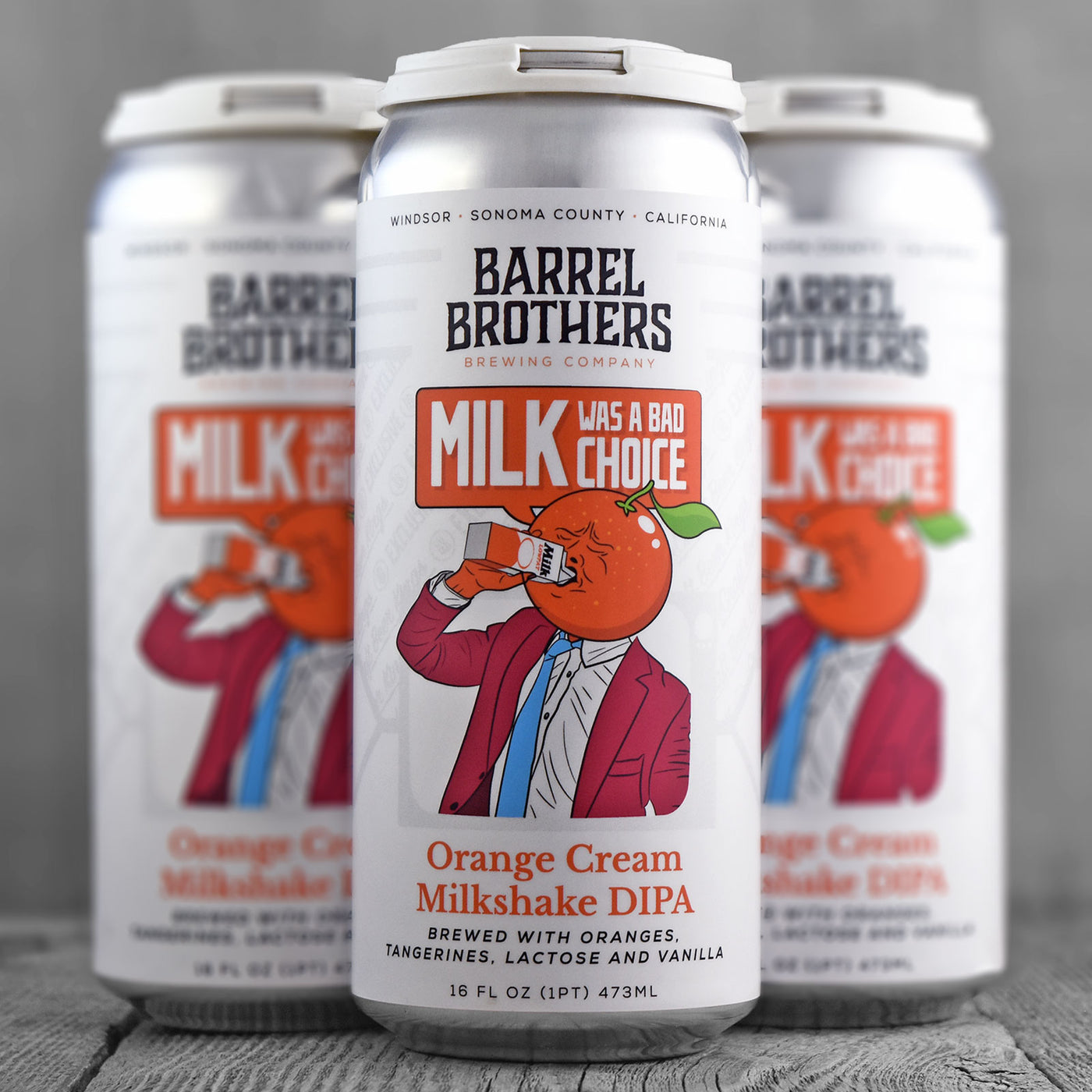 Milk Was A Bad Choice: Orange Cream