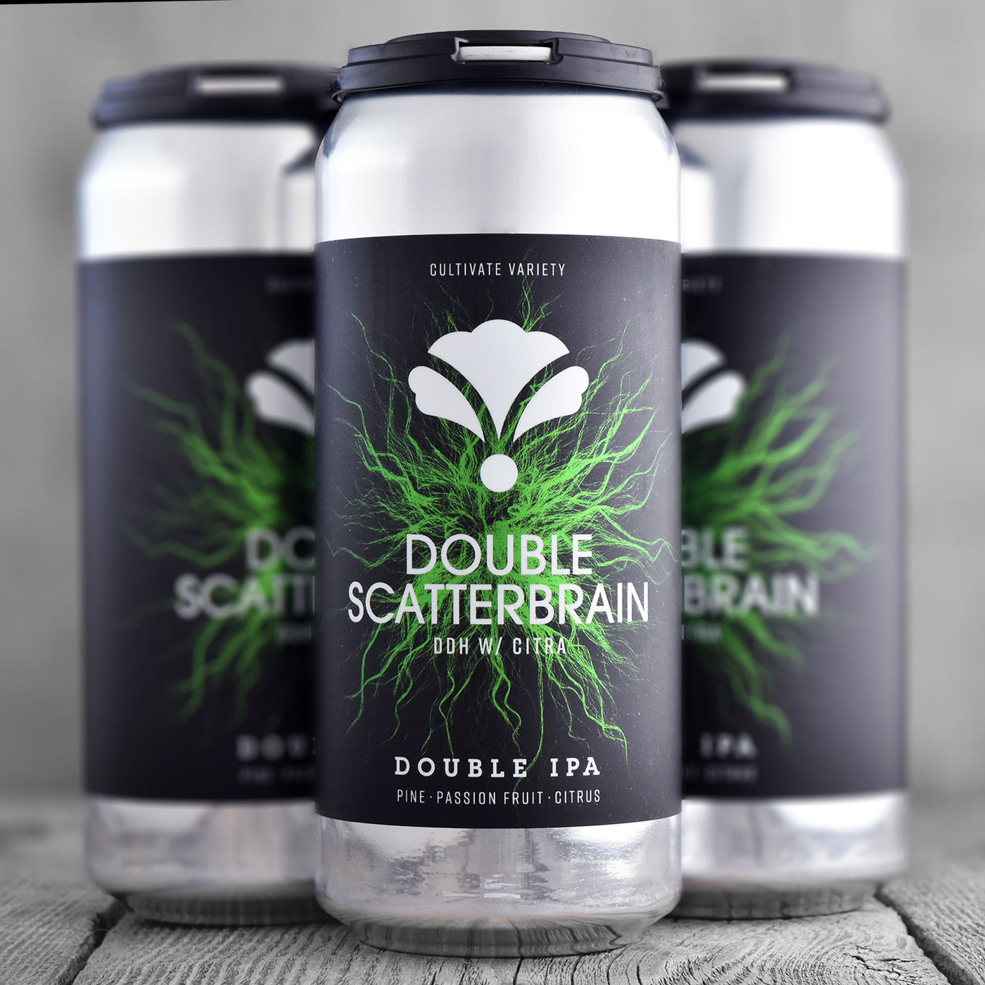 Bearded Iris Double Scatterbrain DDH W/ Citra
