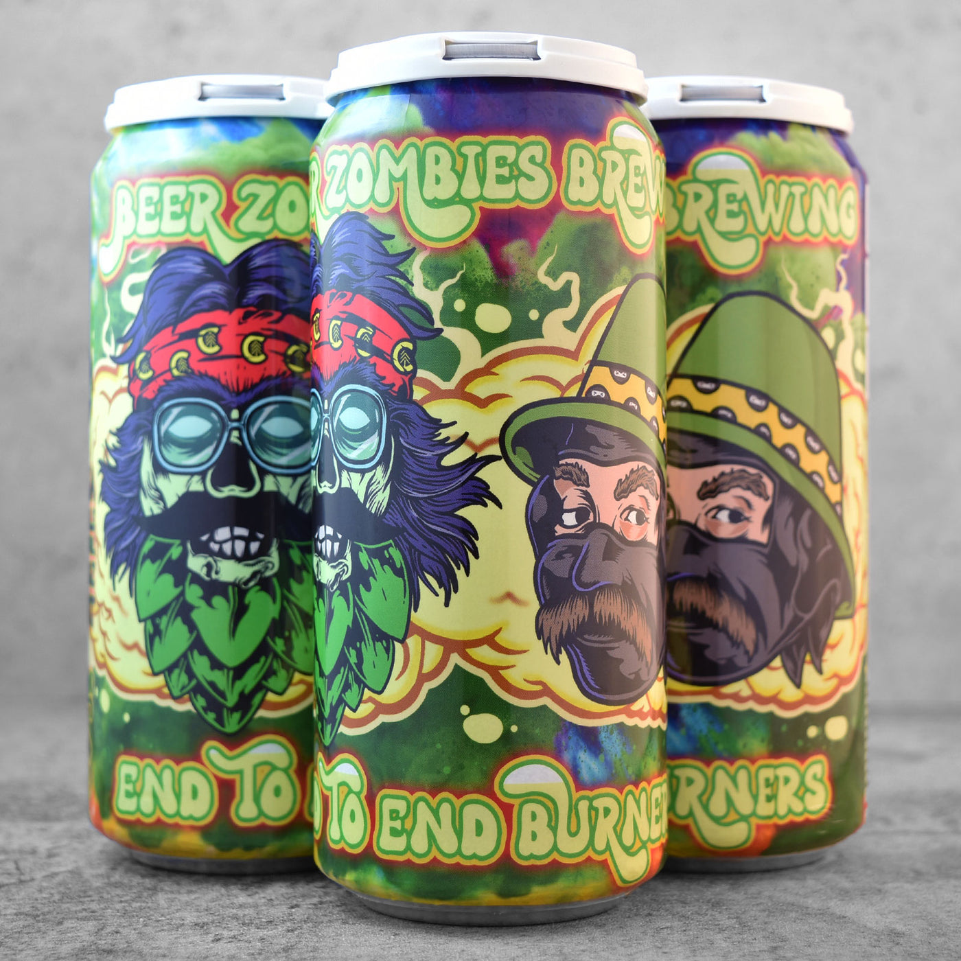 Beer Zombies End To End Burners