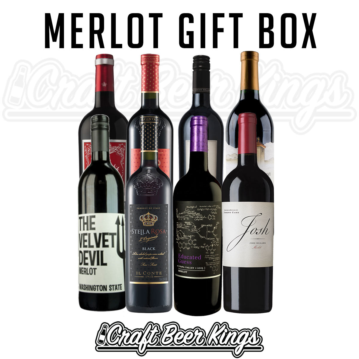 Merlot Wine Gift Box - Shipping Included!