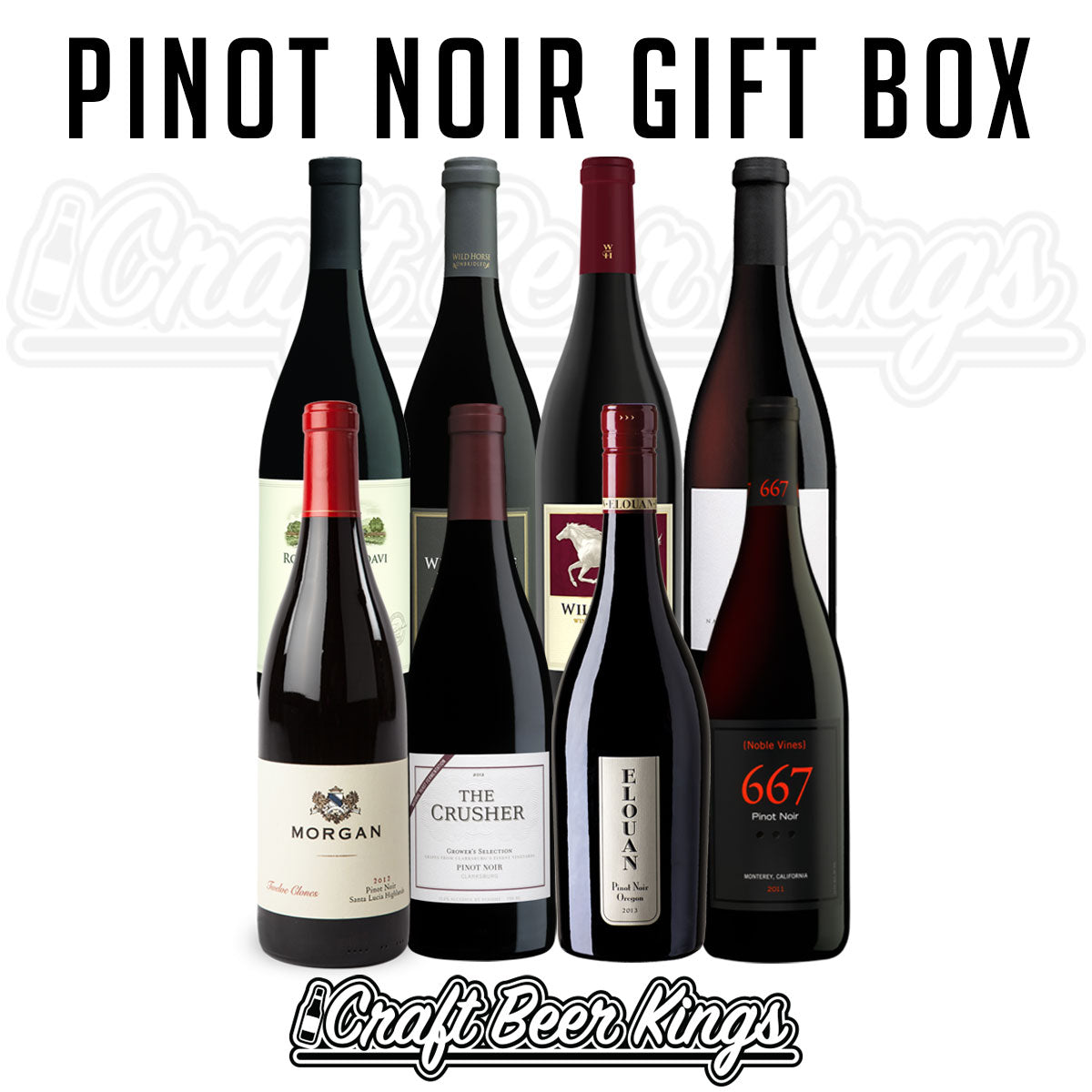 Pinot Noir Wine Gift Box - Shipping Included!