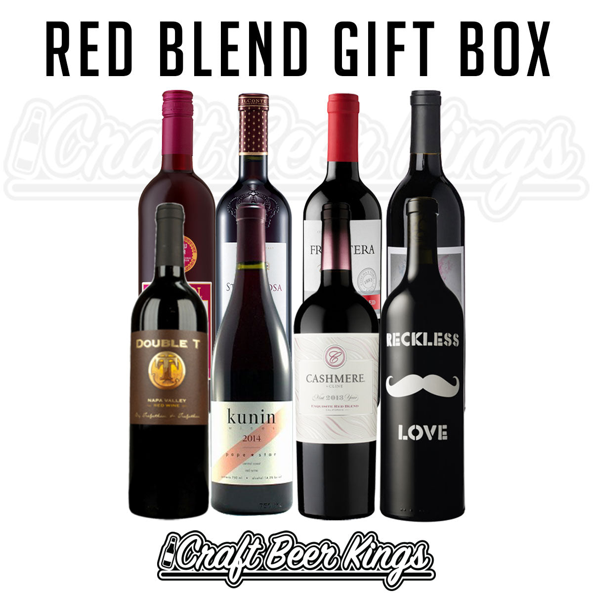 Red Blend Wine Gift Box - Shipping Included!