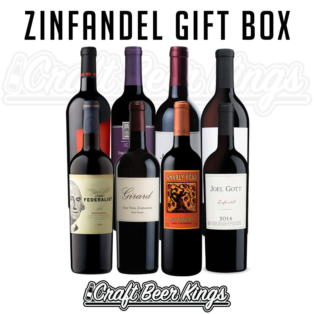 Zinfandel Wine Gift Box - Shipping Included!