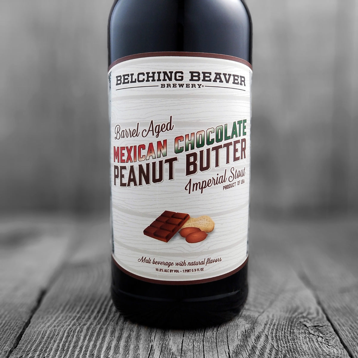 Belching Beaver Barrel Aged Mexican Chocolate Peanut Butter Imperial Stout