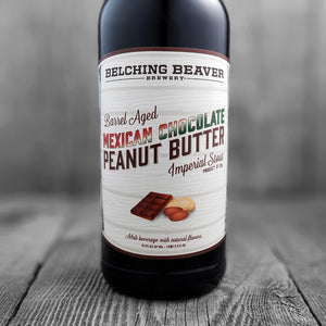 Belching Beaver Barrel Aged Mexican Chocolate Peanut Butter Imperial Stout