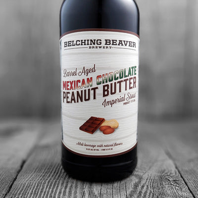 Belching Beaver Barrel Aged Mexican Chocolate Peanut Butter Imperial Stout