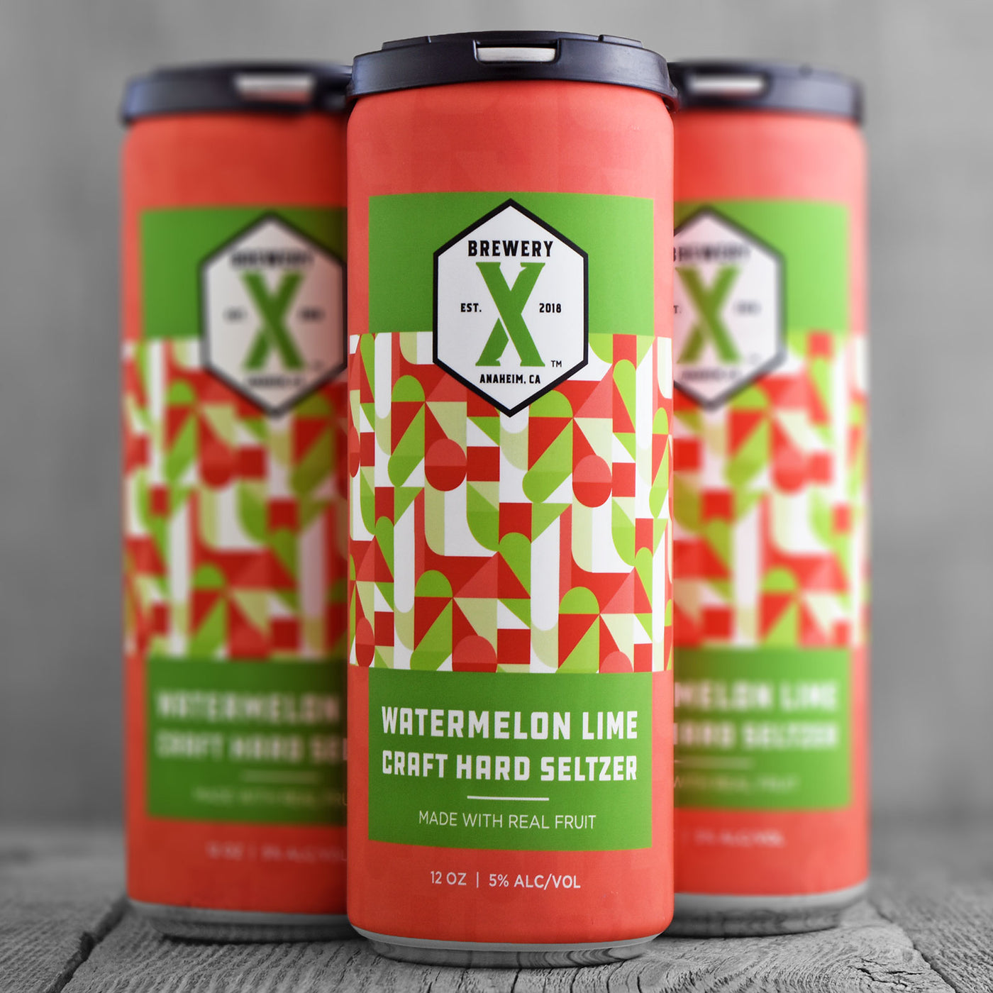 Brewery X Hard Seltzer Watermelon Lime