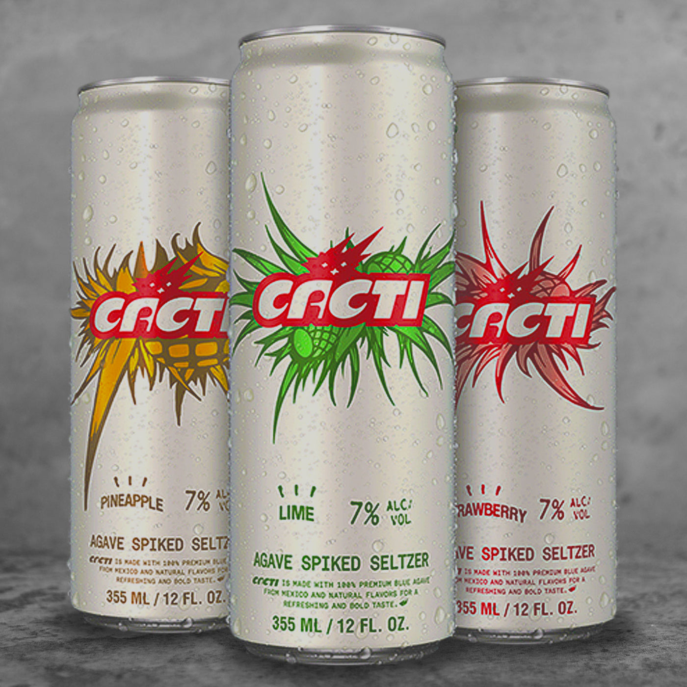 Cacti Agave Spiked Seltzer Mix Pack - Limit 1