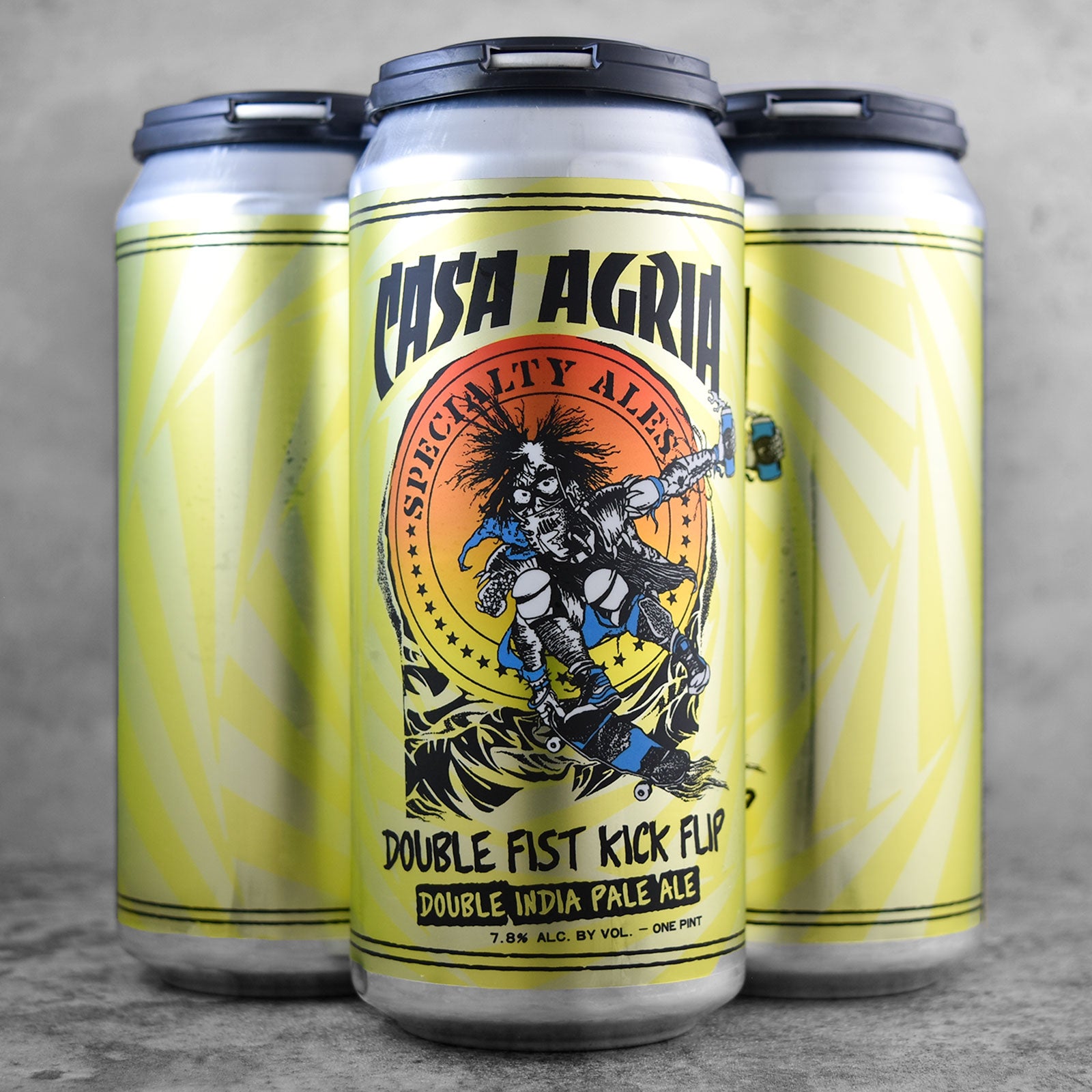 Casa Agria Double Fist Kick Flip