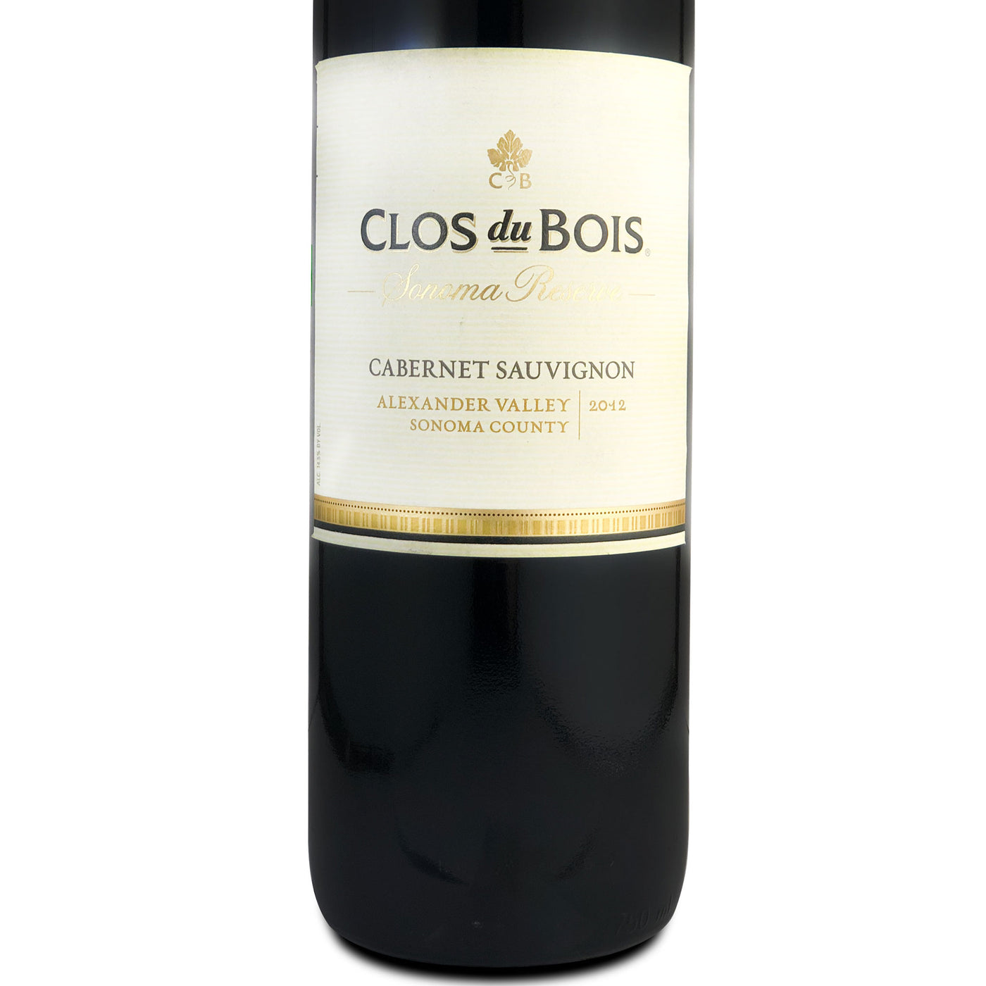 Clos du Bois Alexander Valley Reserve Cabernet Sauvignon 2012