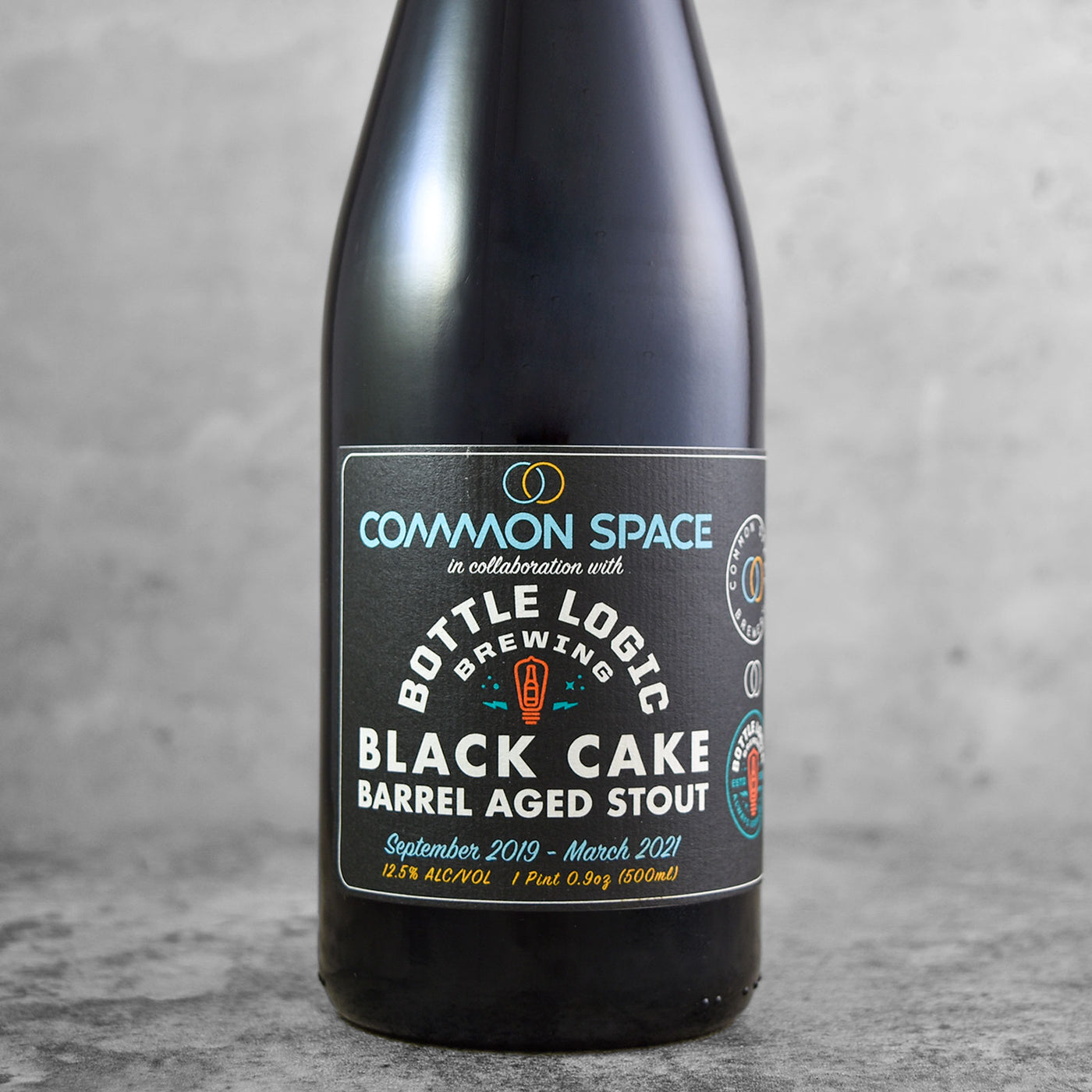 Common Space / Bottle Logic - Black Cake Barrel Aged Stout