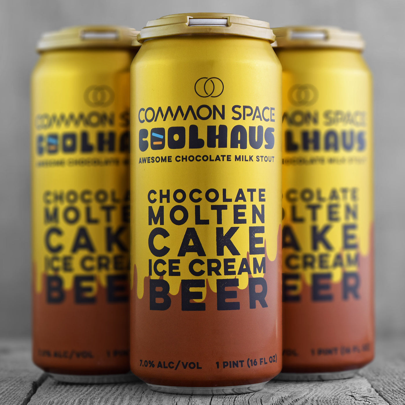 Common Space Chocolate Molten Cake Ice Cream Beer