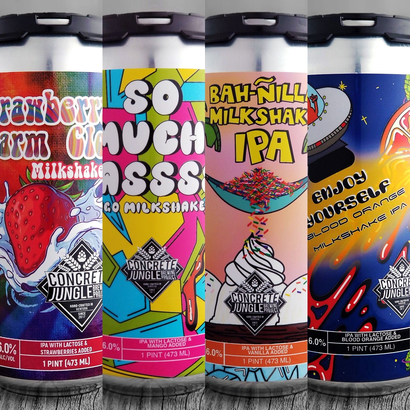 Concrete Jungle Milkshake IPA Variety Pack