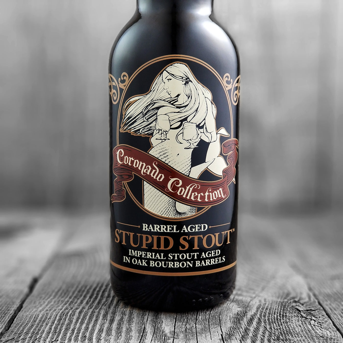Stupid Stout (Aged in Bourbon Barrels)