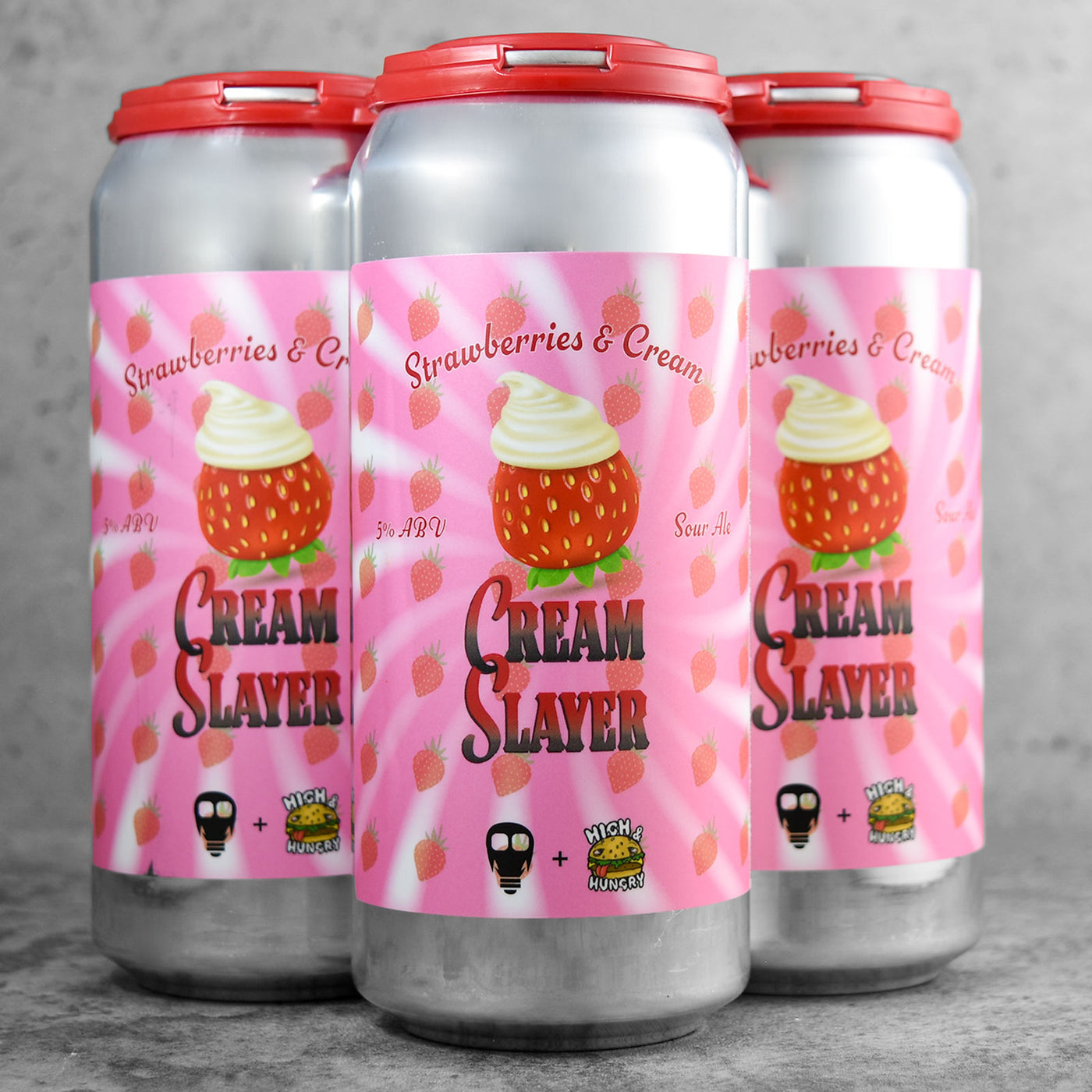 Creative Creature x High & Hungry - Cream Slayer - Strawberries & Cream