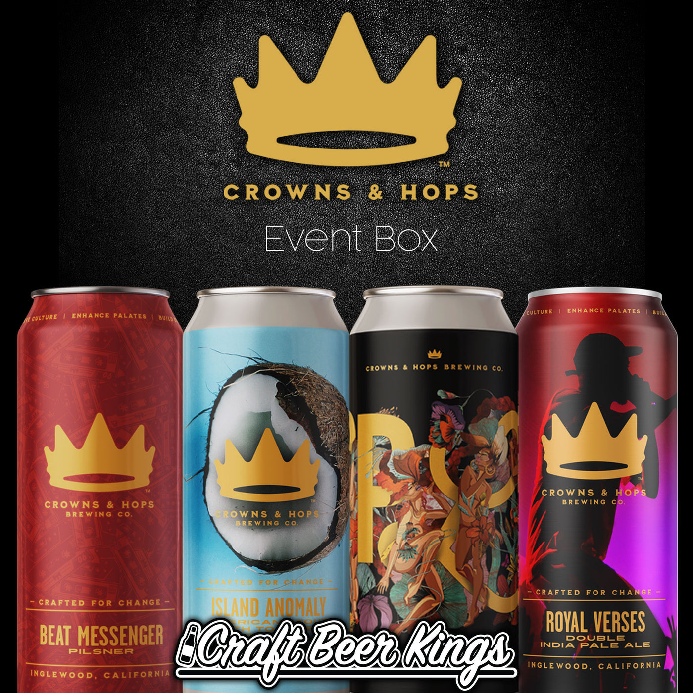 Crowns & Hops - Event Box
