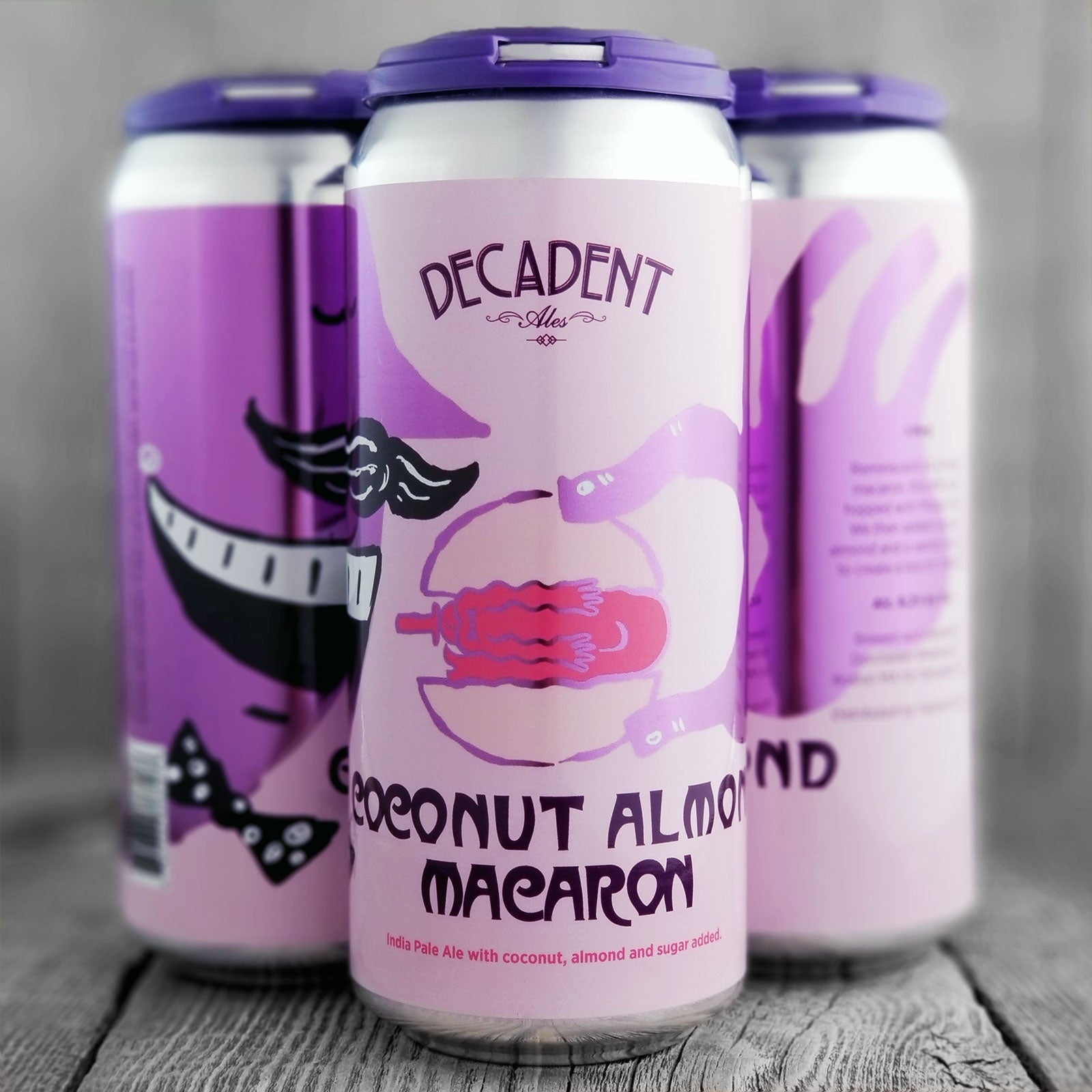 Decadent Ales Coconut Almond Macaron