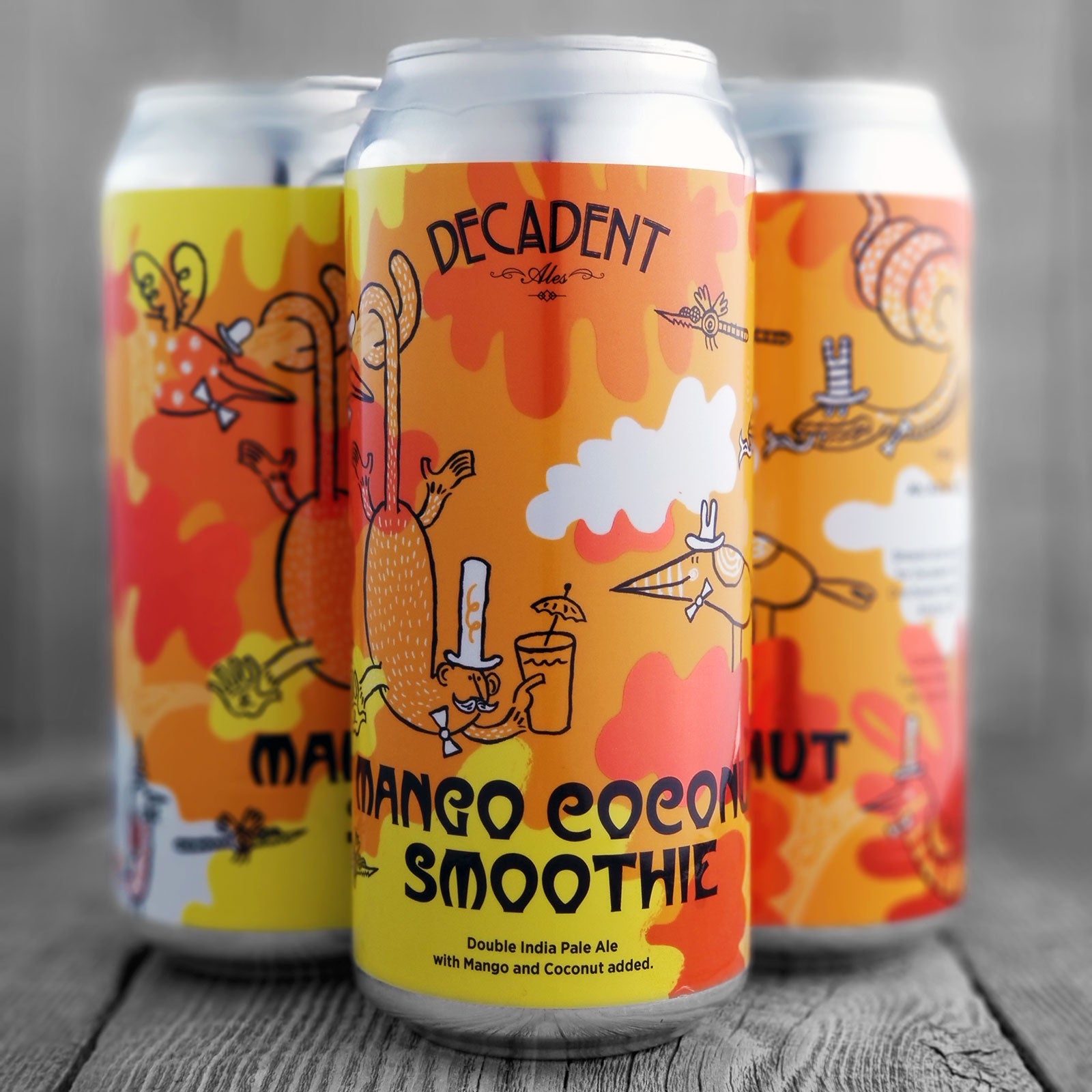 Decadent Mango Coconut Smoothie