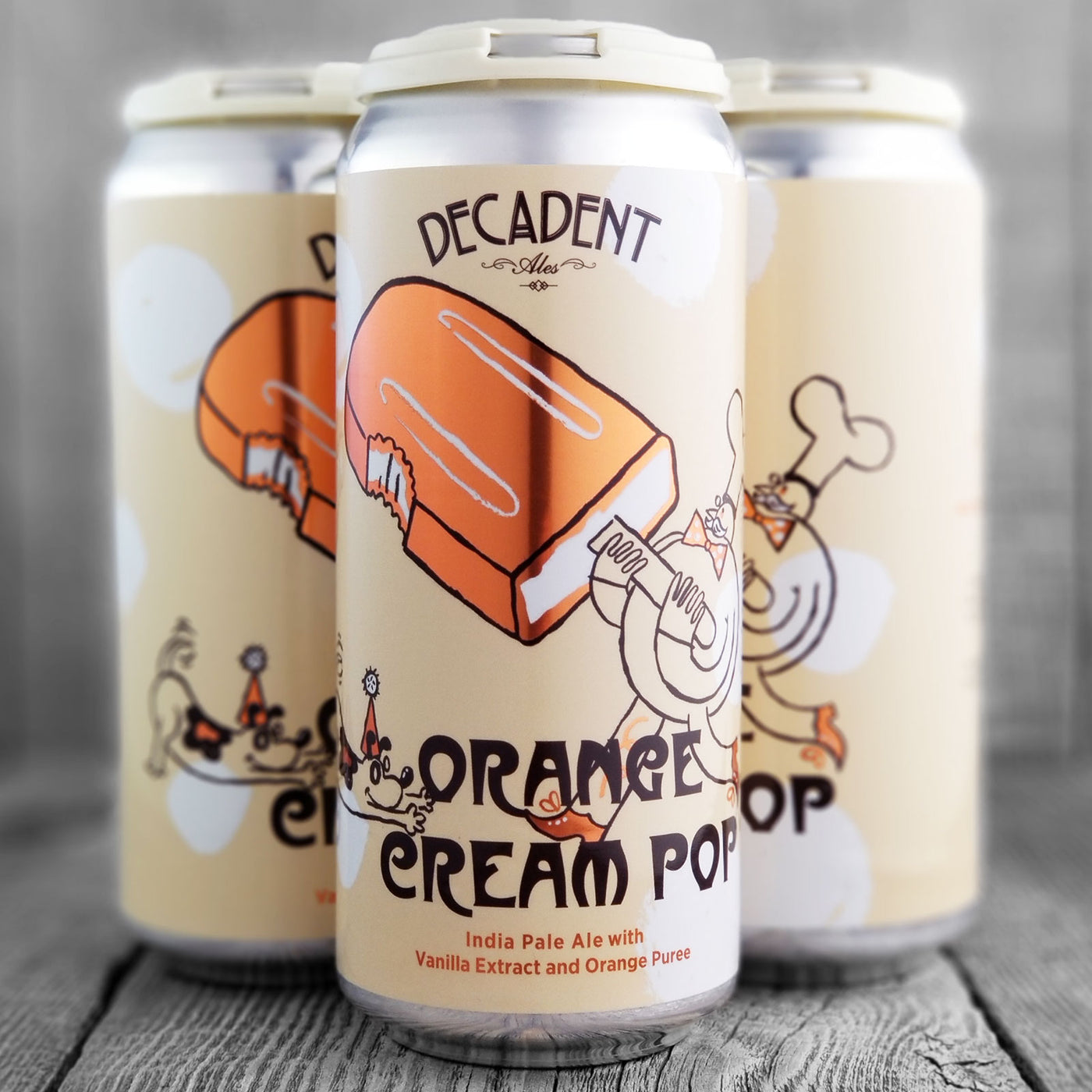Decadent Orange Cream Pop