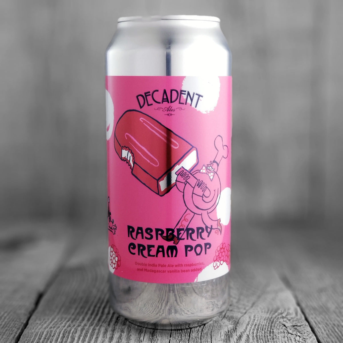 Decadent Raspberry Cream Pop