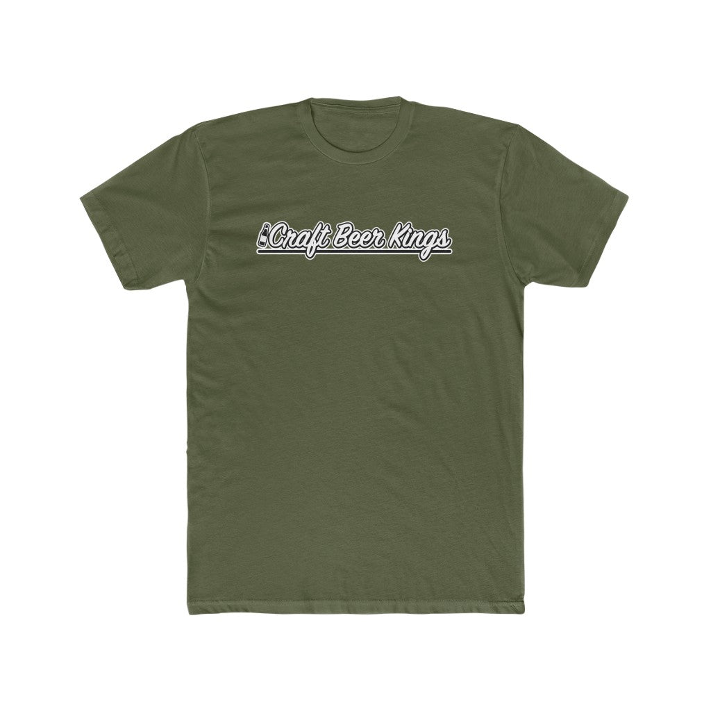 Craft Beer Kings  - Men's Cotton Crew Tee