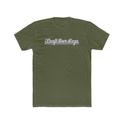 Craft Beer Kings  - Men's Cotton Crew Tee