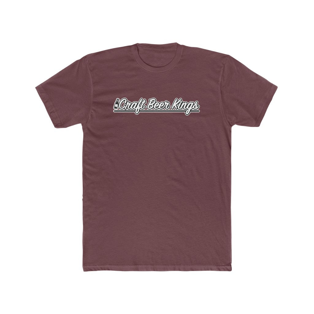 Craft Beer Kings  - Men's Cotton Crew Tee