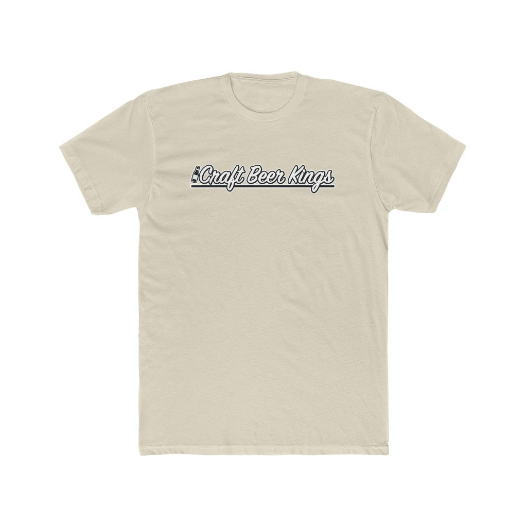 Craft Beer Kings  - Men's Cotton Crew Tee