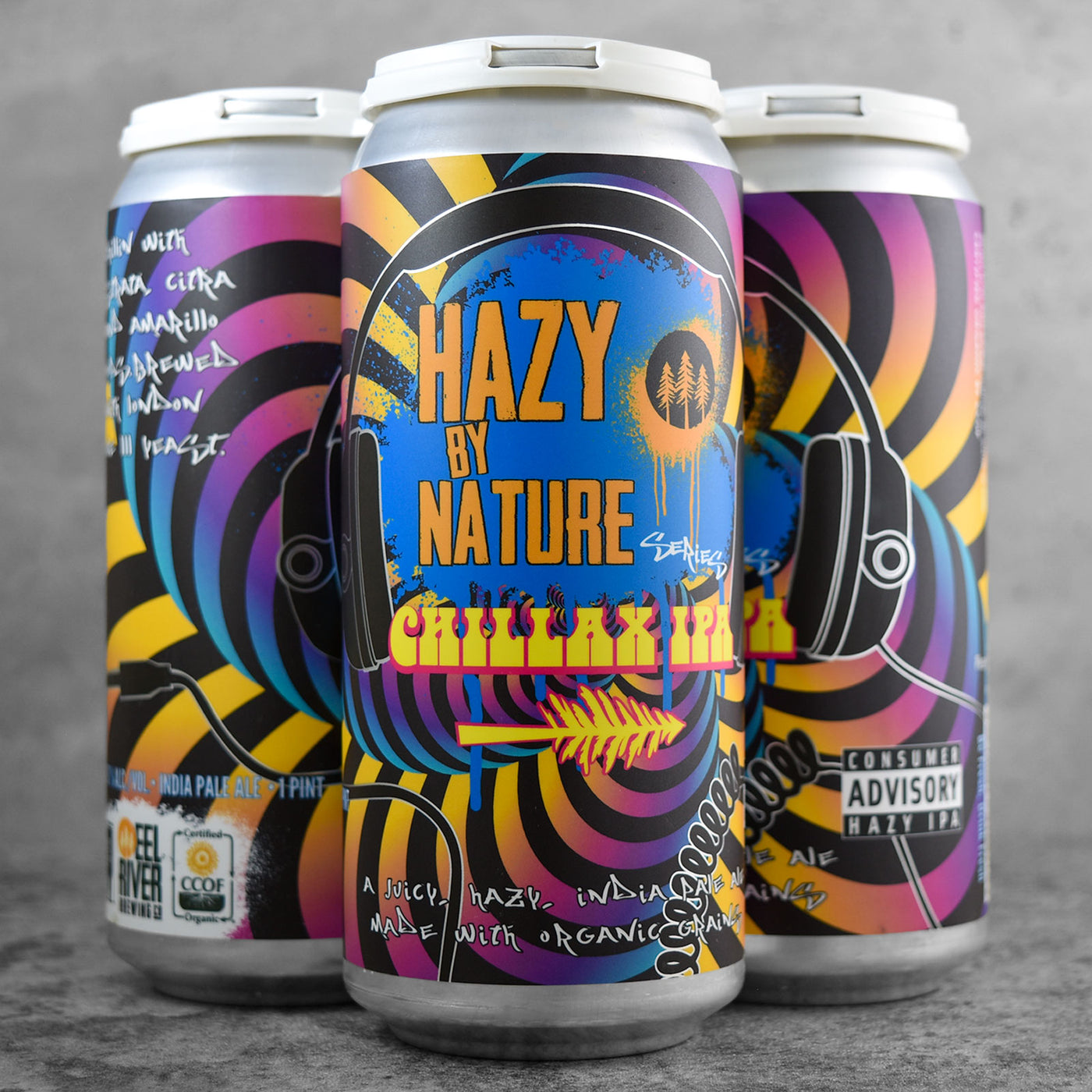 Eel River Hazy By Nature Chillax Ipa