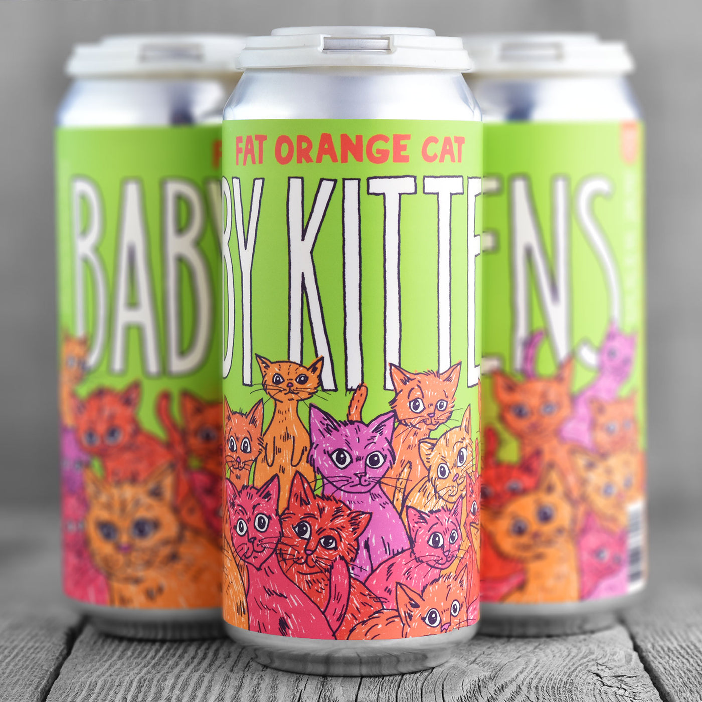 Fat Orange Cat Baby Kittens