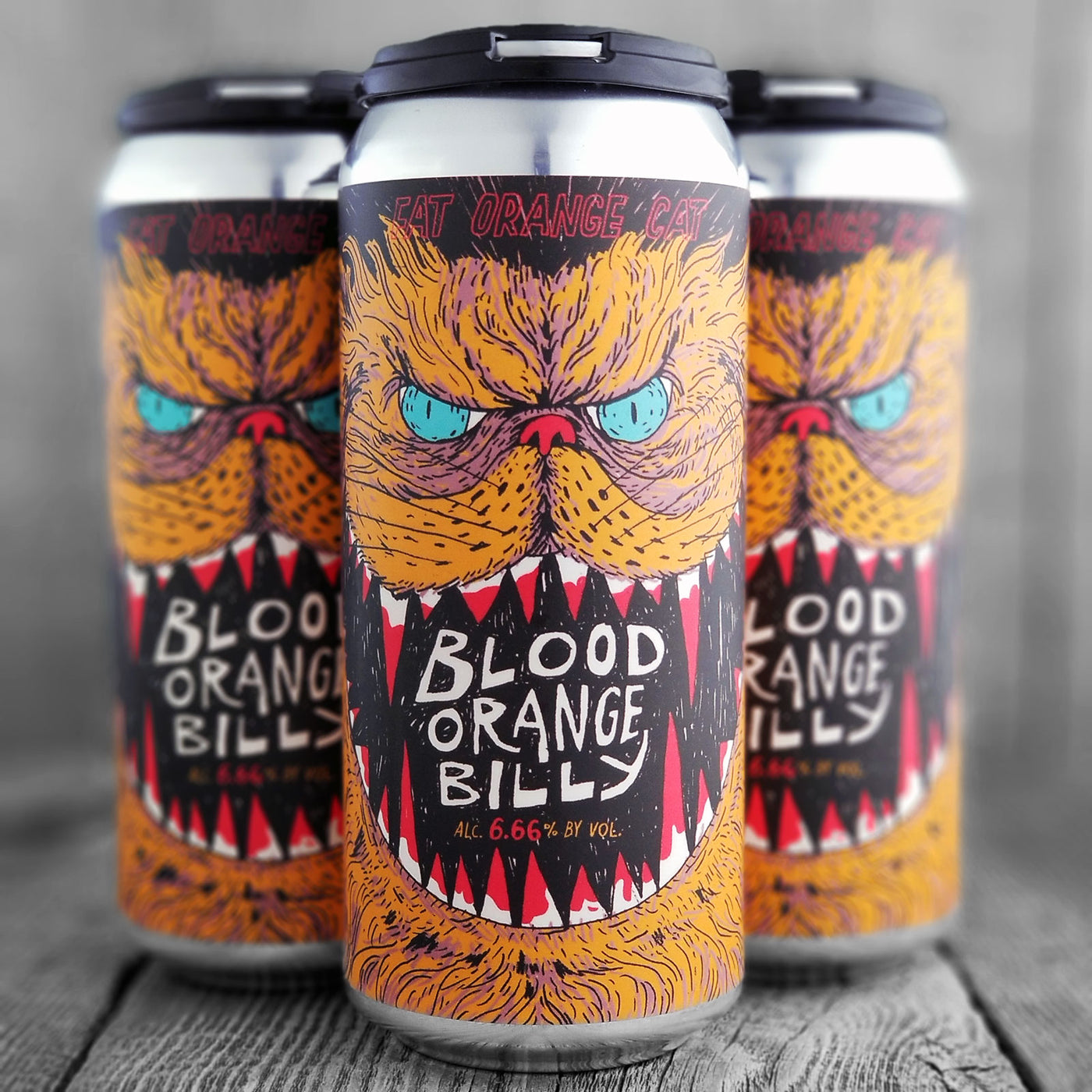 Fat Orange Cat Blood Orange Billy