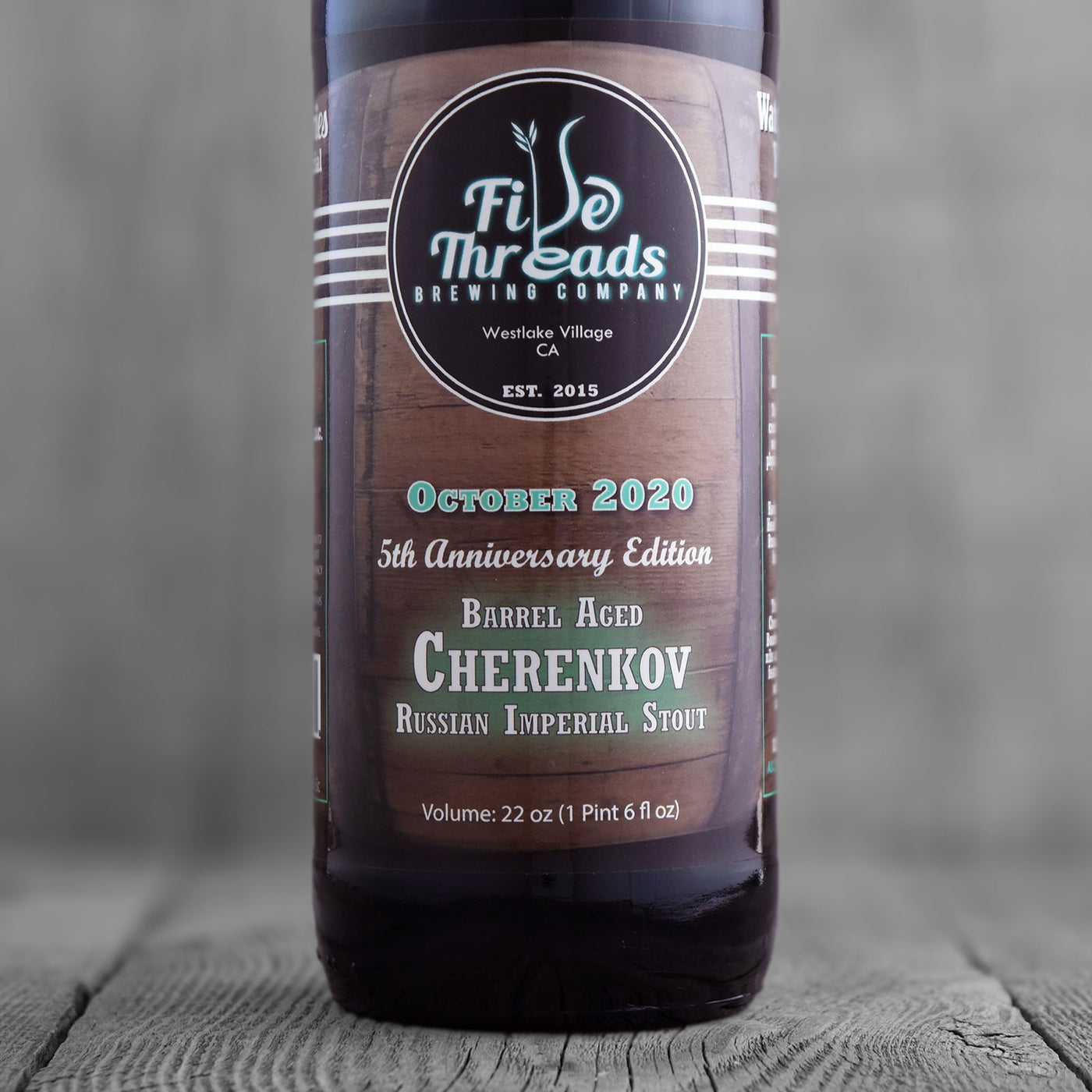 Five Threads 2020 Cherenkov 5th Anniversary Stout