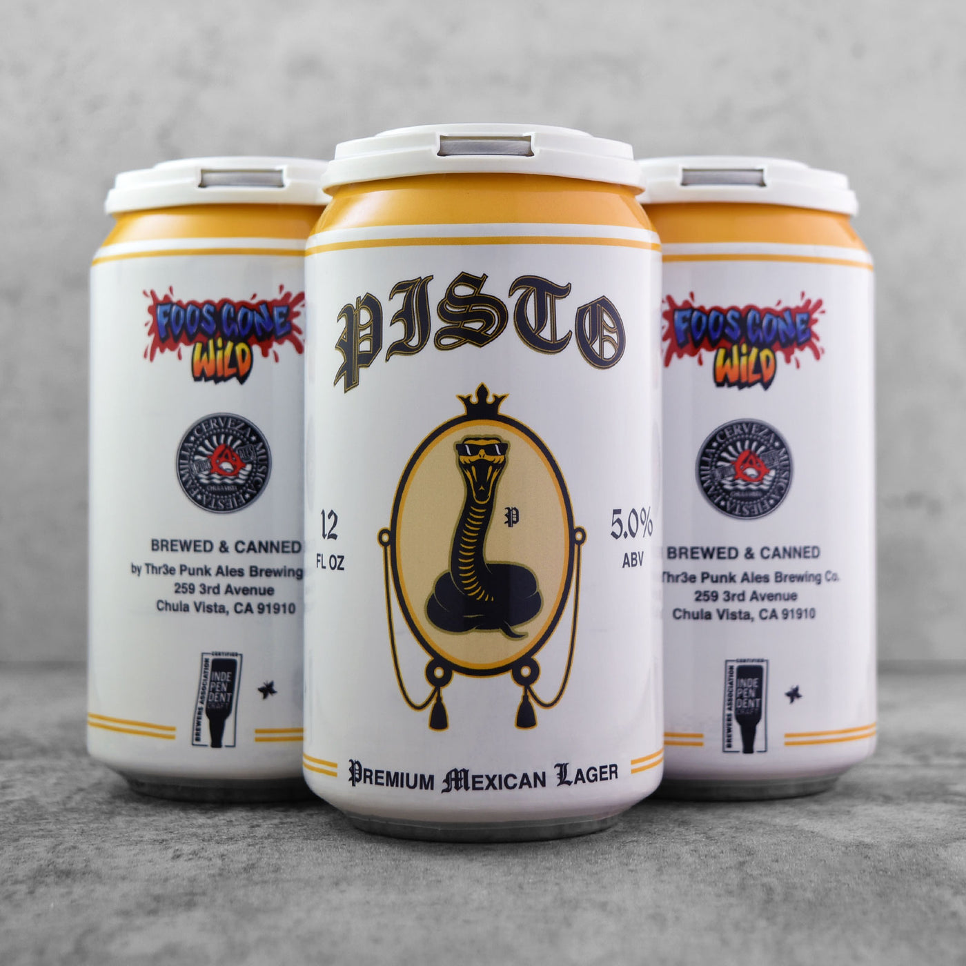 Foos Gone Wild / Thr3e Punk Ales - Pisto