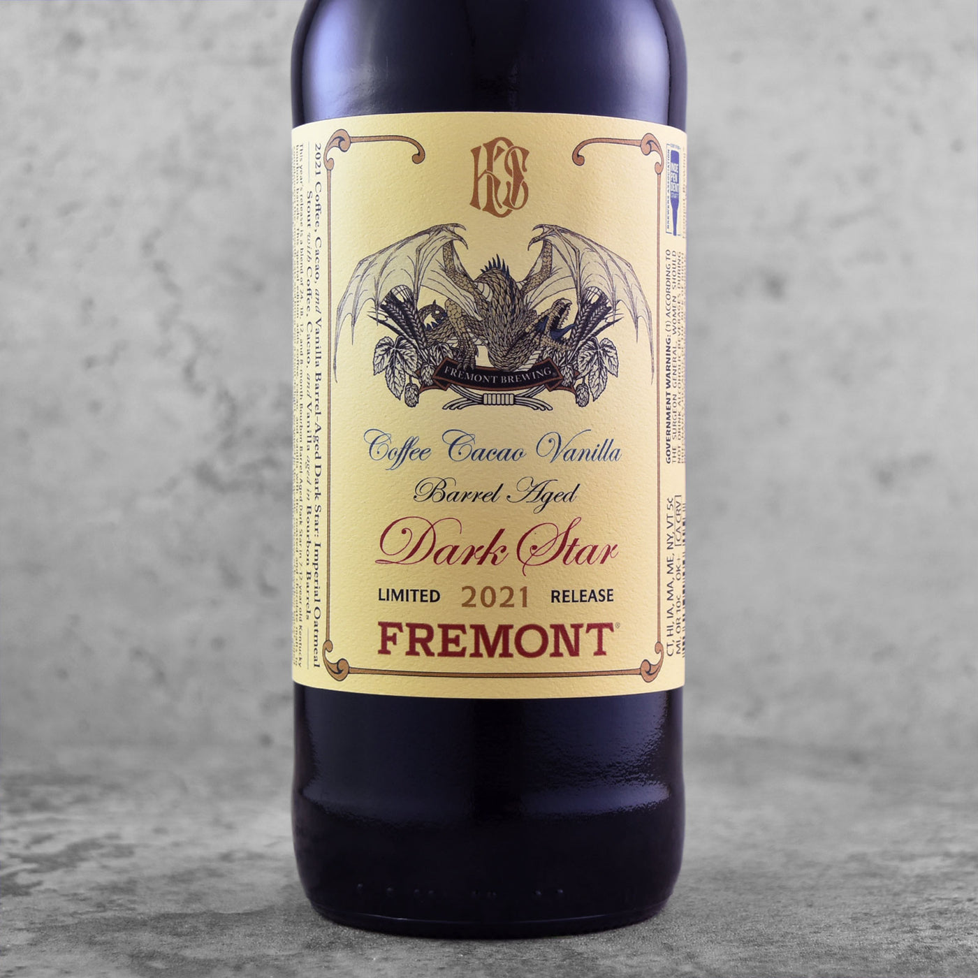 Fremont Coffee Cacao Vanilla Barrel Aged Dark Star 2021