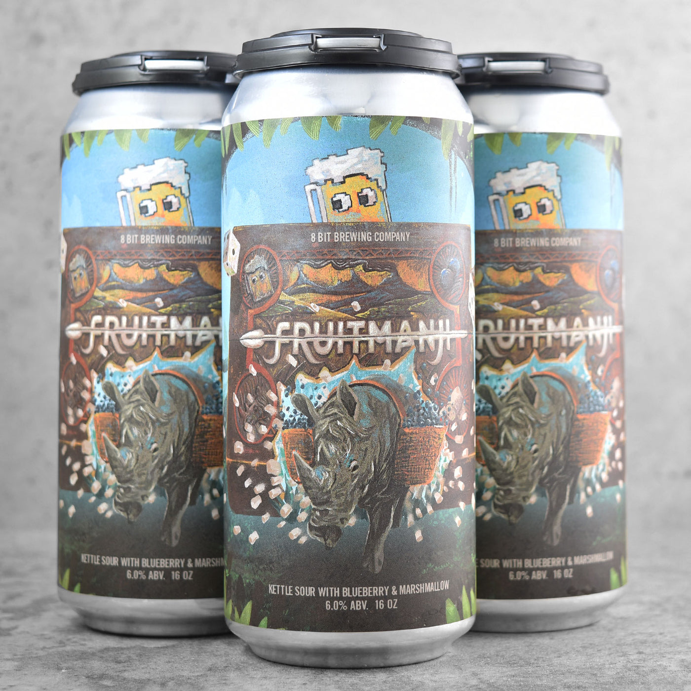 8 Bit Fruitmanji
