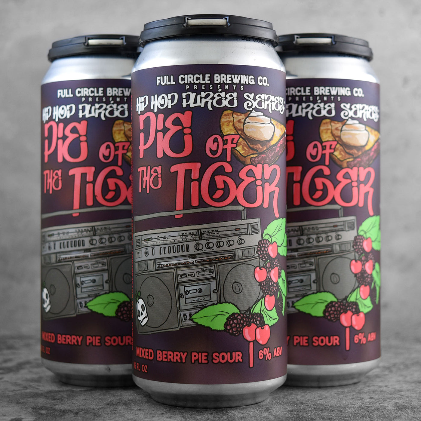 Full Circle Mixed Berry Pie of the Tiger