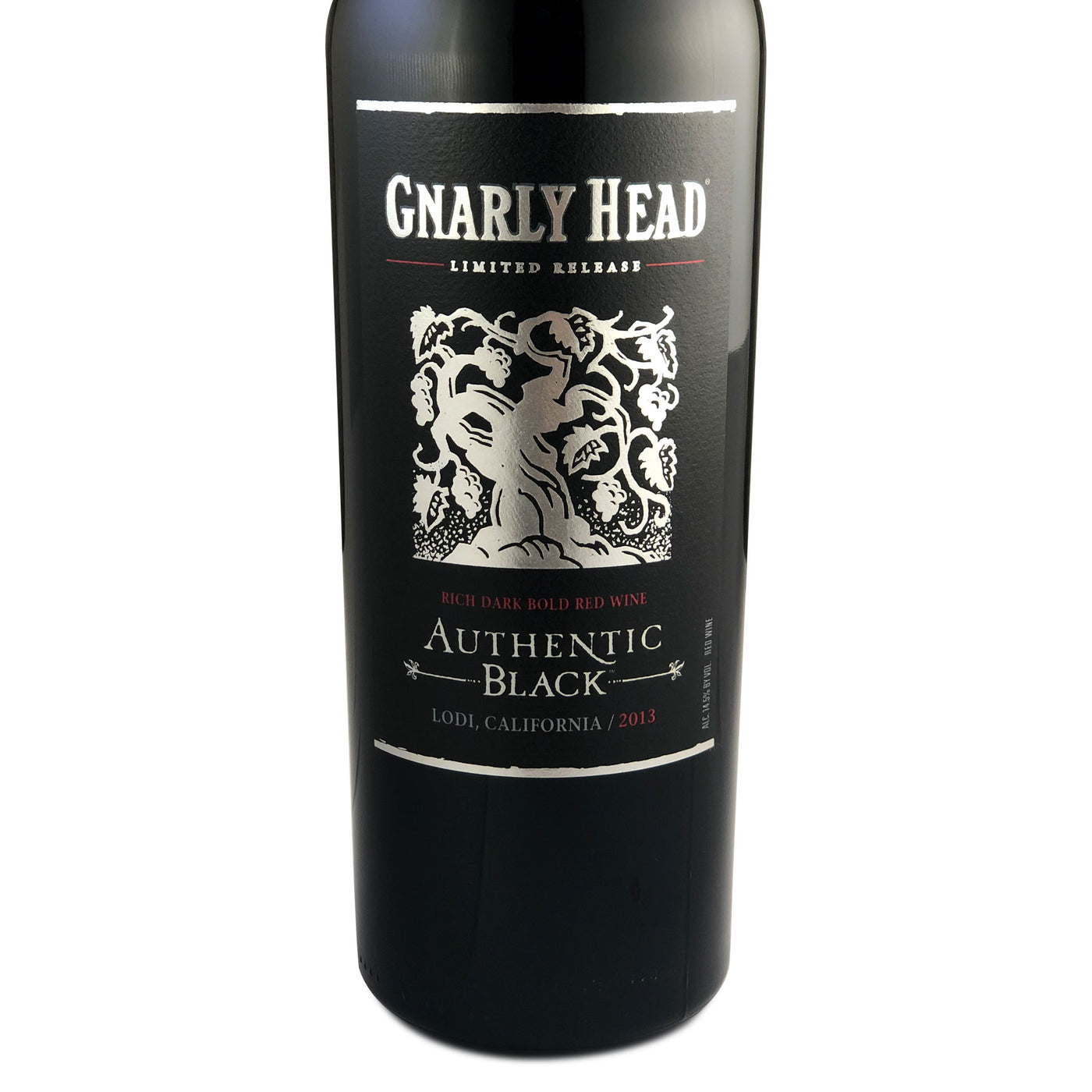 Gnarly Head 2013 Authentic Black Red (Lodi)