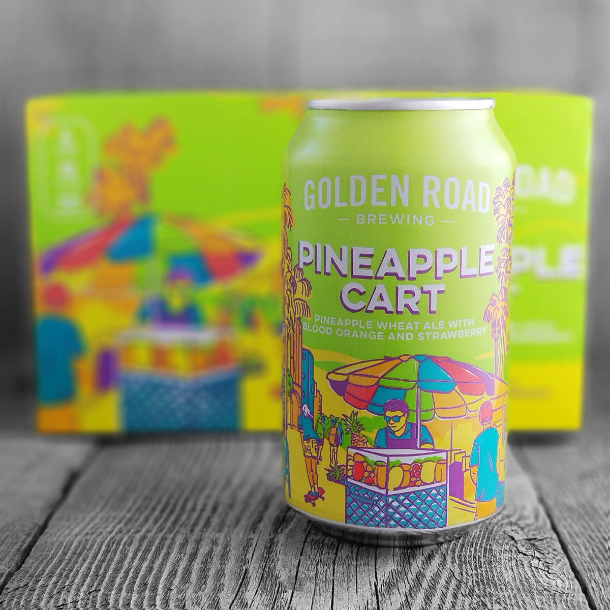 Golden Road Pineapple Cart