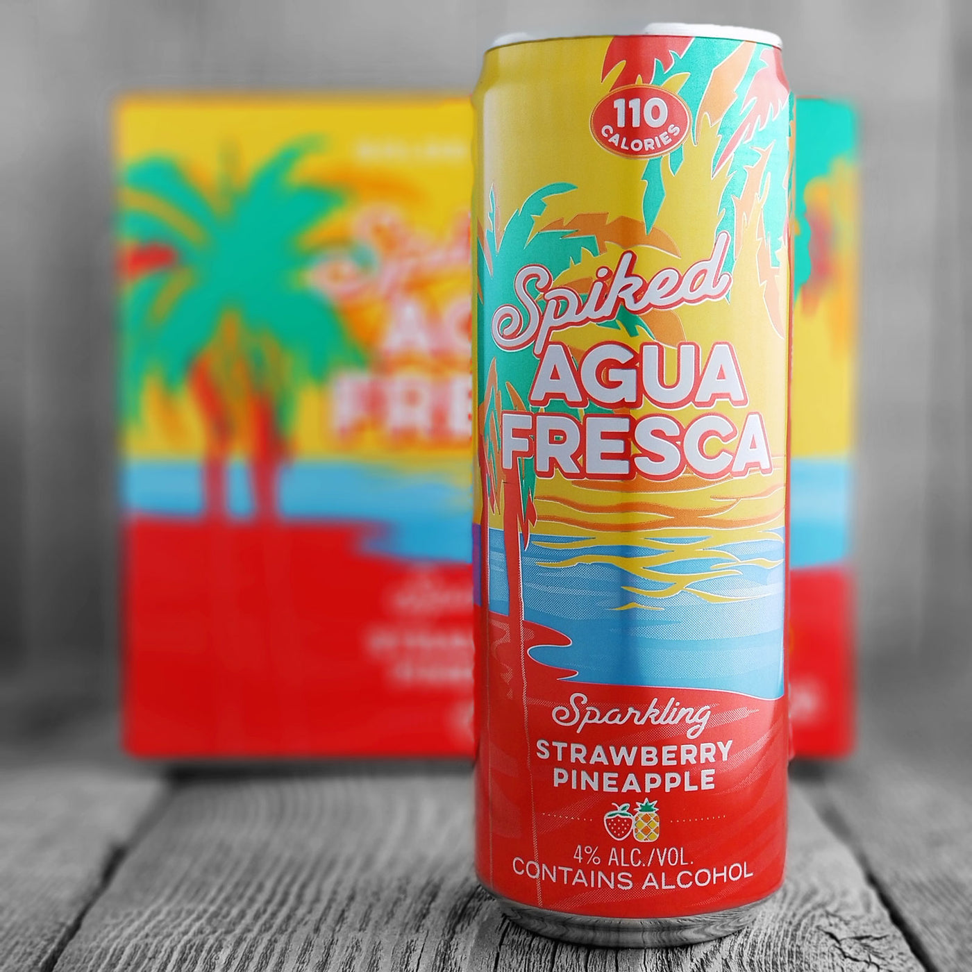 Golden Road Spiked Agua Fresca Sparkling Strawberry Pineapple