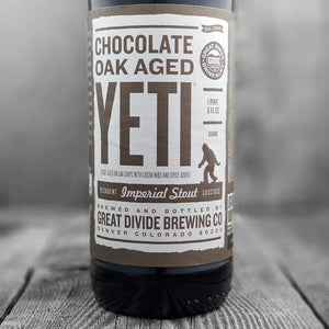 Great Divide Chocolate Oak Aged Yeti