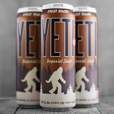 Great Divide Yeti Imperial Stout Beer 12 oz Cans