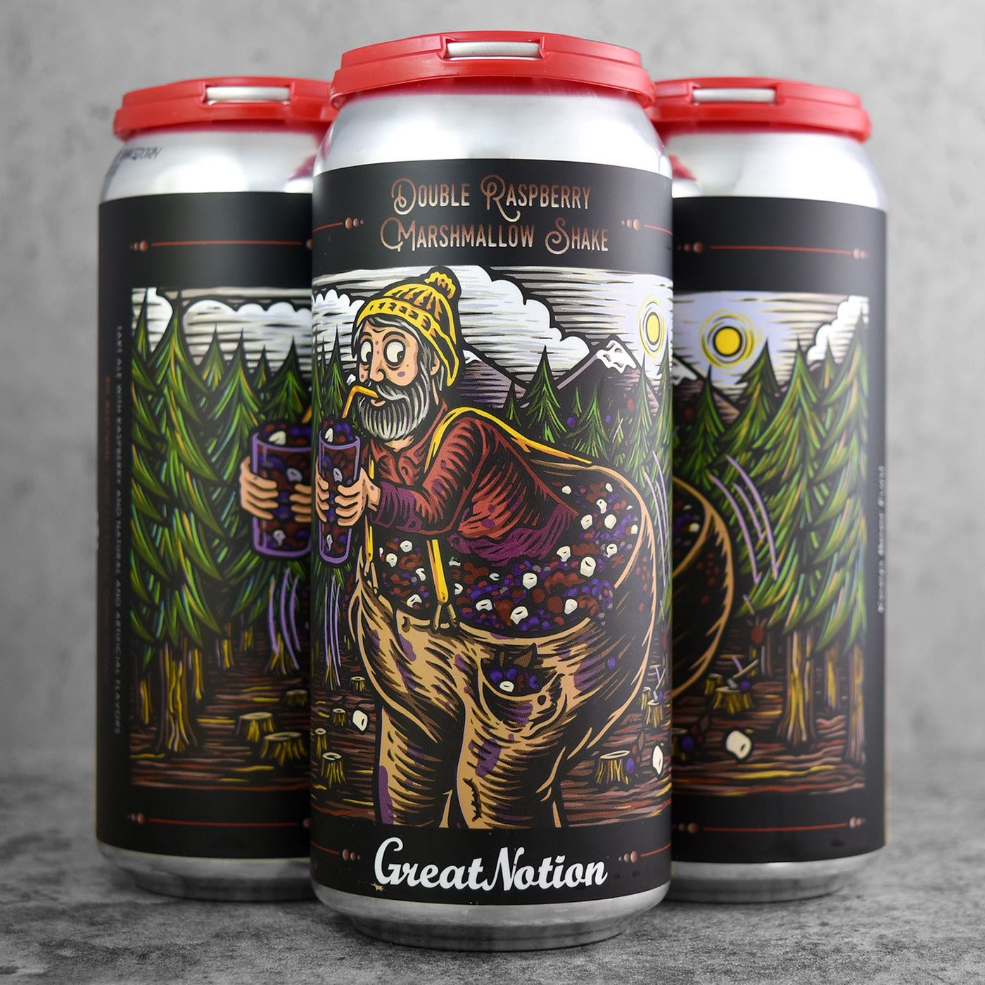 Great Notion Double Raspberry Marshmallow Shake
