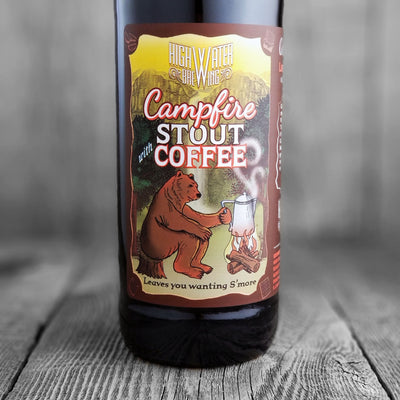 High Water Campfire Stout With Coffee