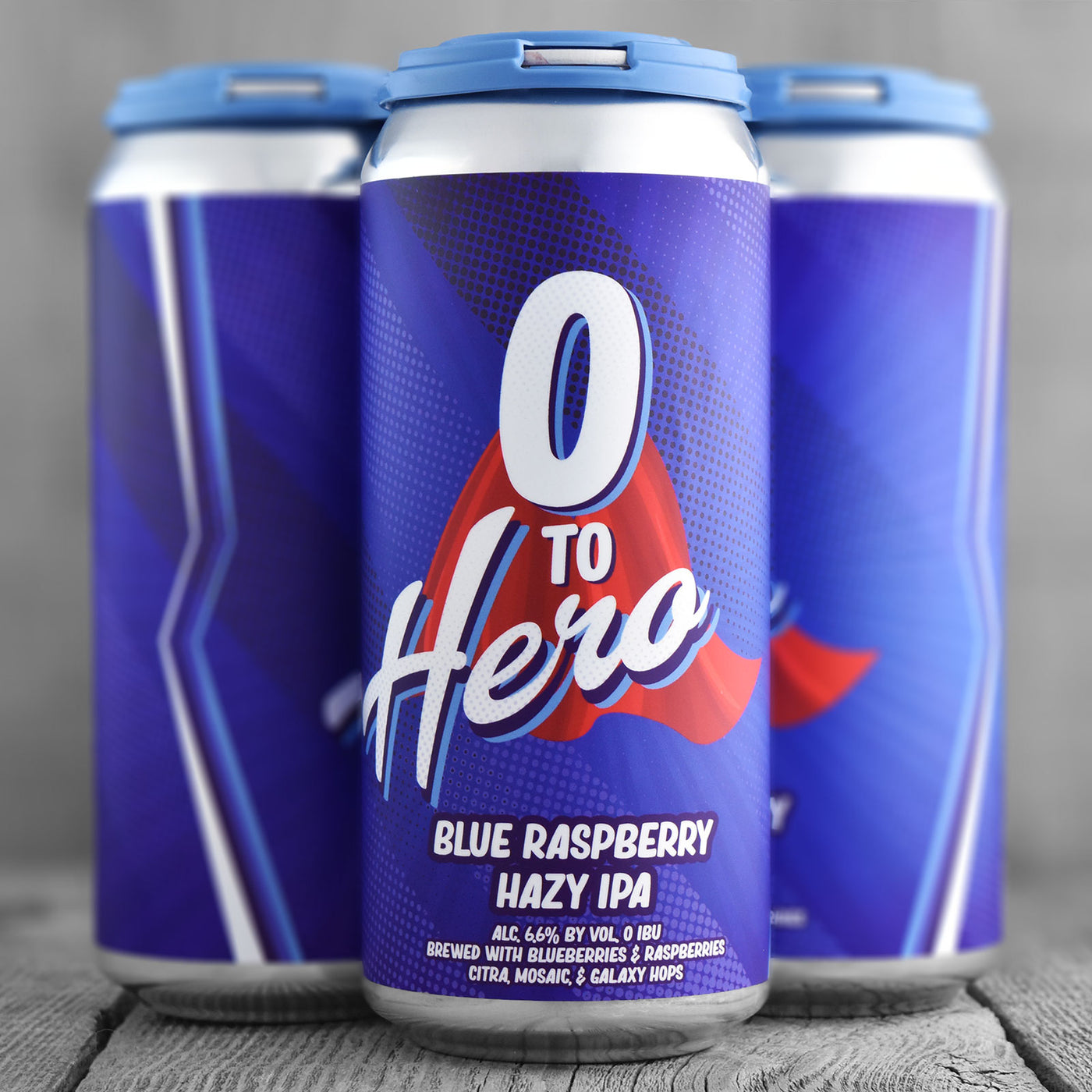 Hop Capital Zero To Hero Blue Raspberry