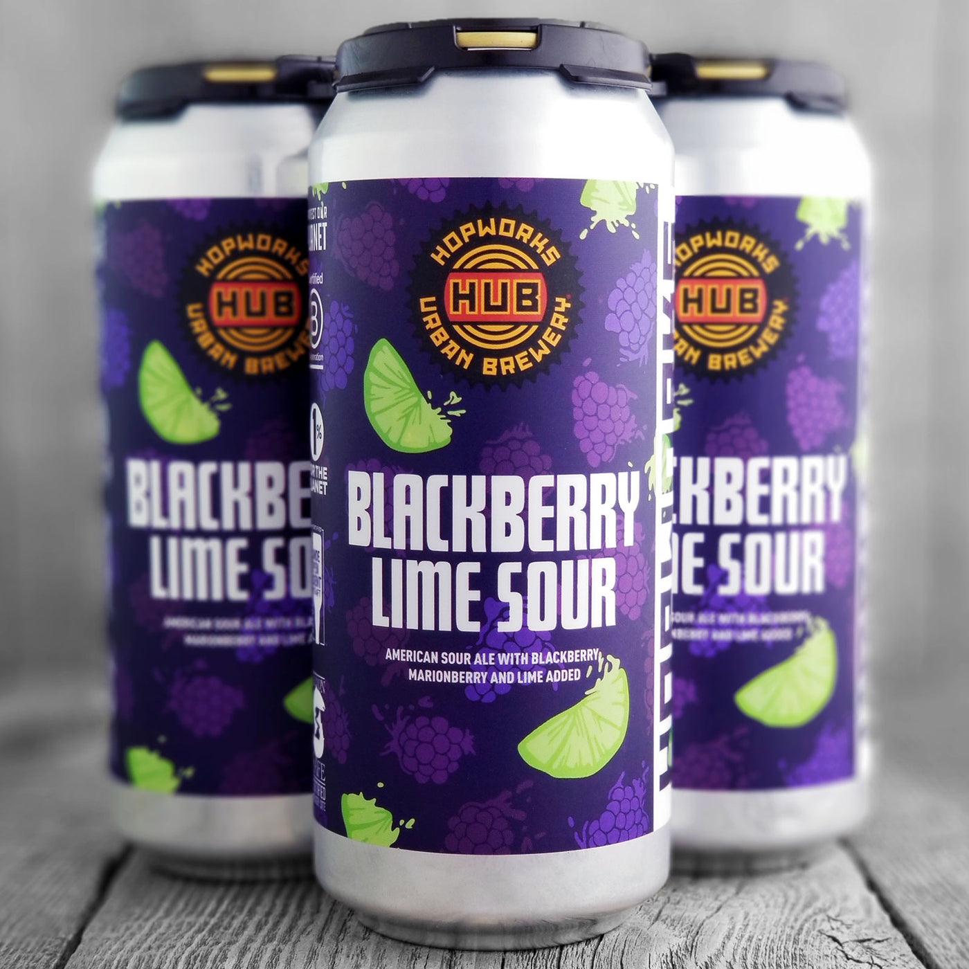 HUB Blackberry Lime Sour