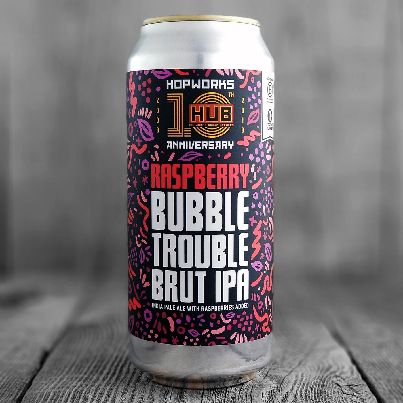 HUB 10th Anniversary Raspberry Bubble Trouble