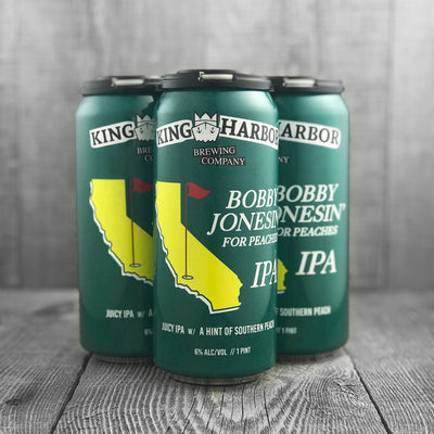 King Harbor Bobby Jonesin' for Peaches IPA