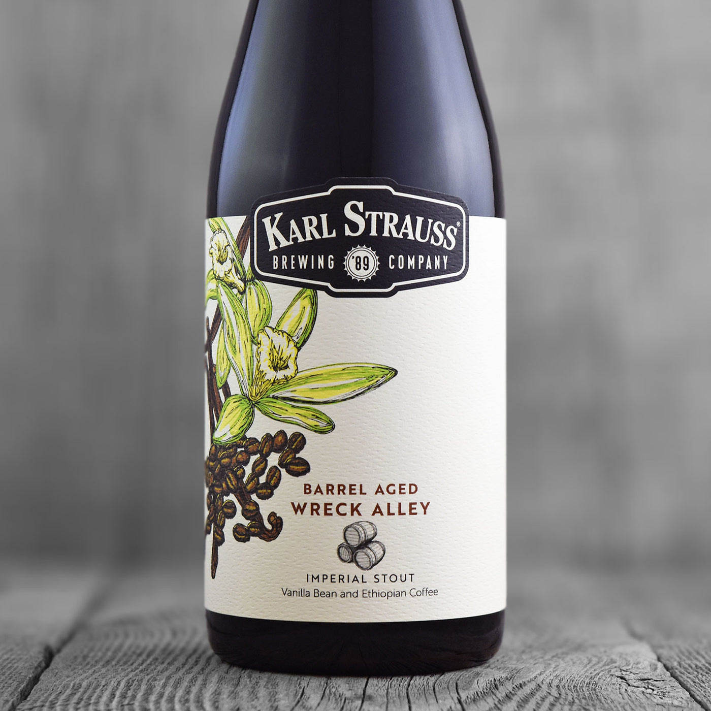 Karl Strauss Barrel Aged Vanilla Bean Wreck Alley