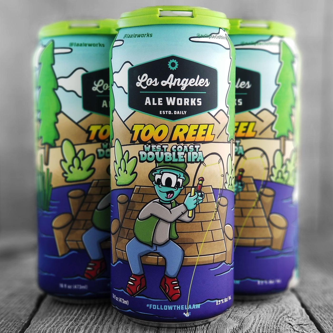 Los Angeles Ale Works Too Reel